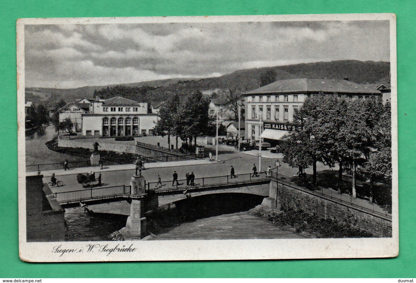 Deutschland Allemagne Siegen I. W. Siegbrucke ( Format 9cm X 14cm ) - Siegen