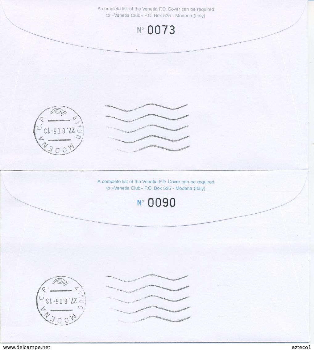 SAN MARINO - FDC VENETIA  2005 - GIOVANNI PASCOLI - VIAGGIATE - FDC