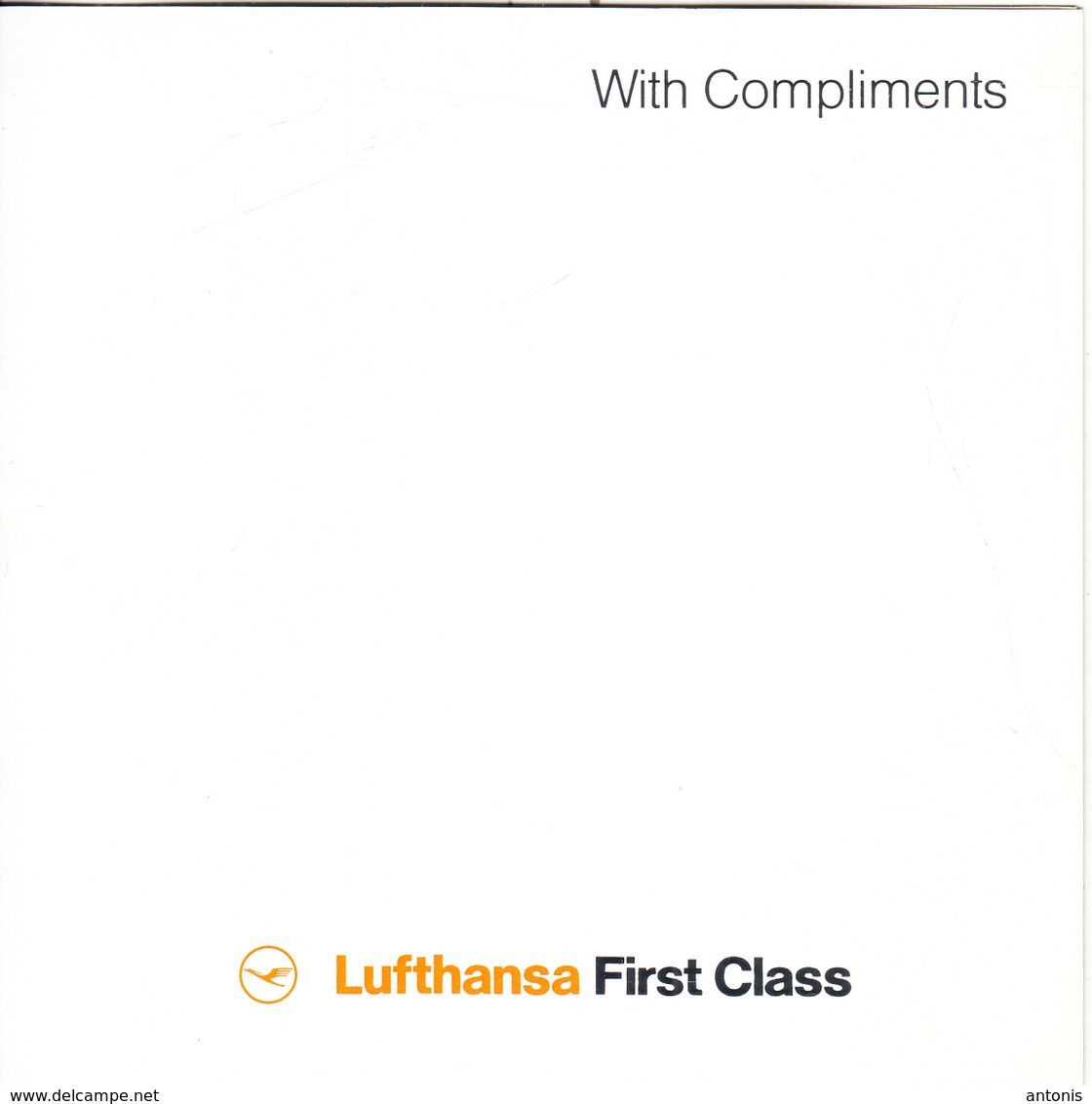 GERMANY - Boeing 737-200, Lufthansa First Class, TNC Prepaid Card $20, Tirage 10000, Unused - Avions