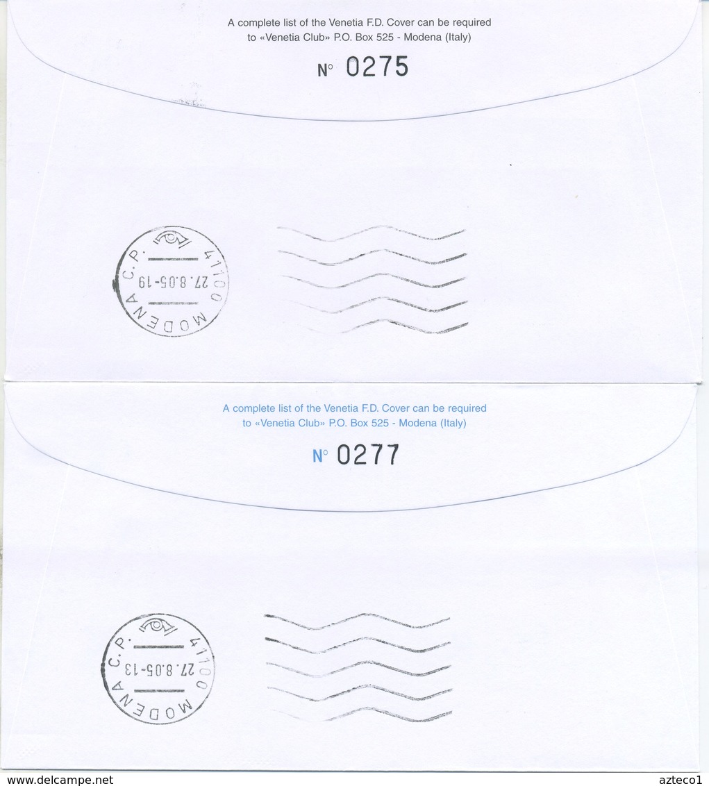 SAN MARINO - FDC VENETIA  2005 - REGATA STORICA DI VENEZIA - VIAGGIATE - FDC