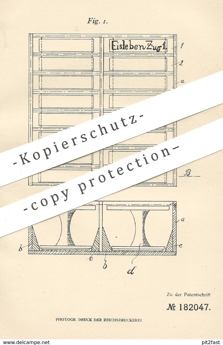 Original Patent - Carl Sokolowsky , Berlin / Spandau , 1905 , Sammelkasten Für Handstempel | Stempel , Kasten , Kiste ! - Historische Dokumente