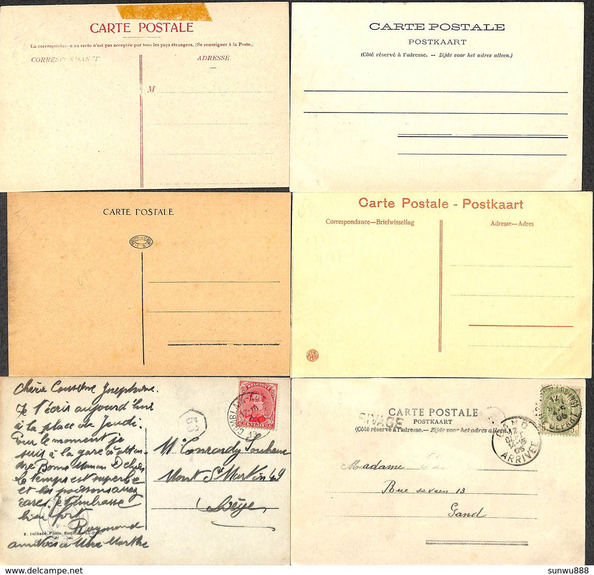 Comblain-au-Pont - Petit Lot Sympa 6 Cartes (...dont Griffe Rivage) - Comblain-au-Pont