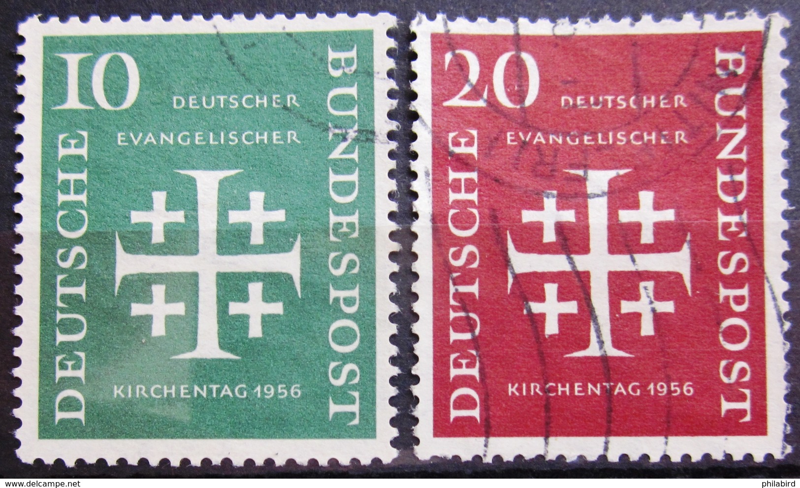 ALLEMAGNE FEDERALE                 N° 109/110                 OBLITERE - Used Stamps