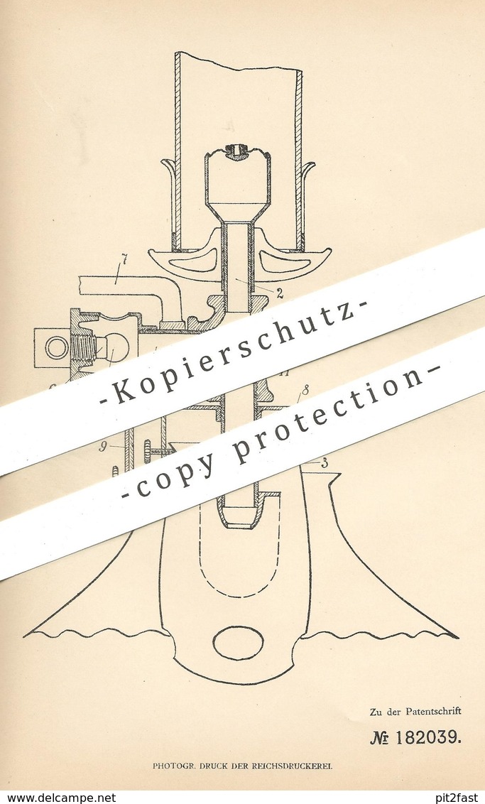 Original Patent - Dr. Kramerlicht GmbH , Berlin / Charlottenburg , 1905 , Glasglühlichtbrenner | Glas Glühlicht Brenner - Documentos Históricos