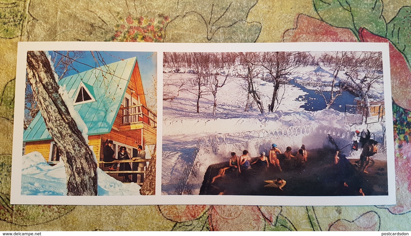 RUSSIA . Kamchatka. Paratunka Spa Resort - Old USSR Postcard - Russie