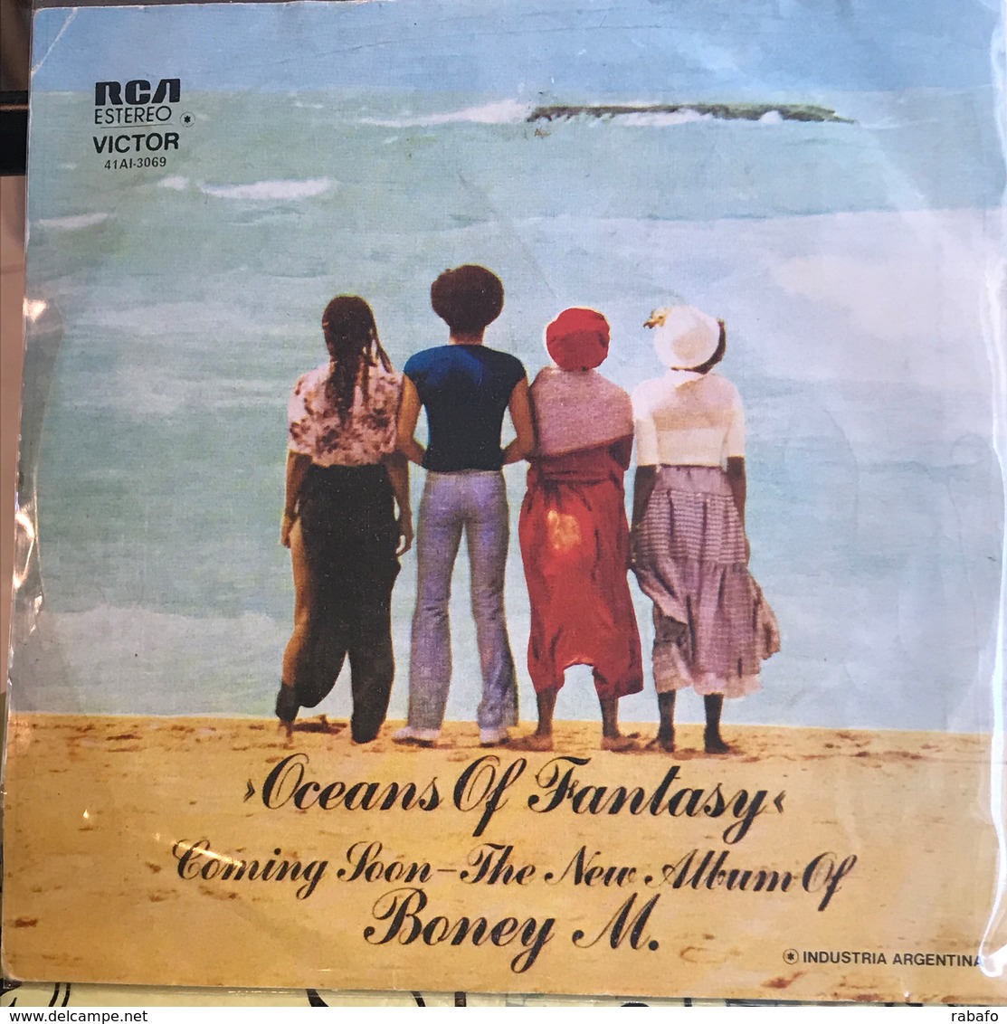 Sencillo Argentino De Boney M Año 1979 - Dance, Techno En House