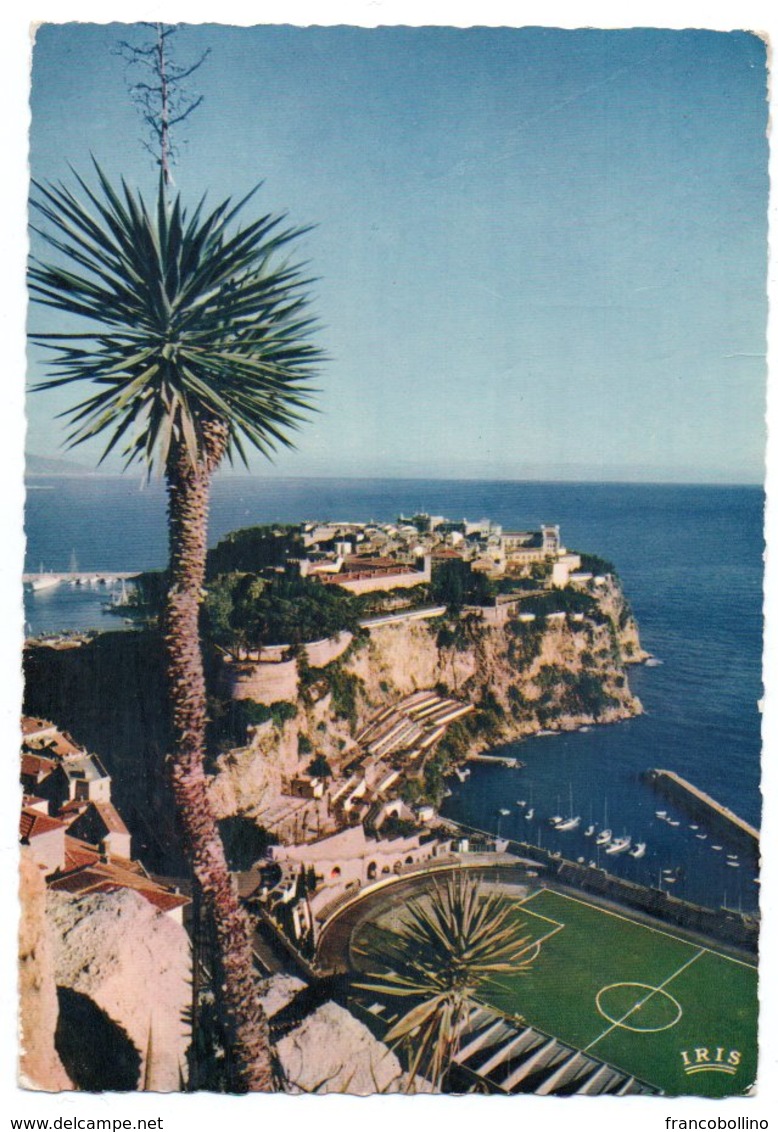 MONACO - LE ROCHER. VUE PRISE DU JARDIN EXOTIQUE / STADIUM / STADE / STADION / ESTADIO / STADIO - Viste Panoramiche, Panorama