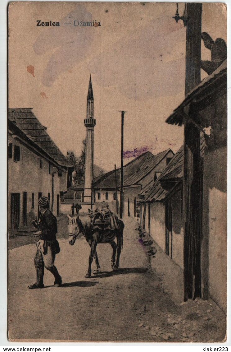 Zenica - Dzamija - 1917 - Bosnie-Herzegovine