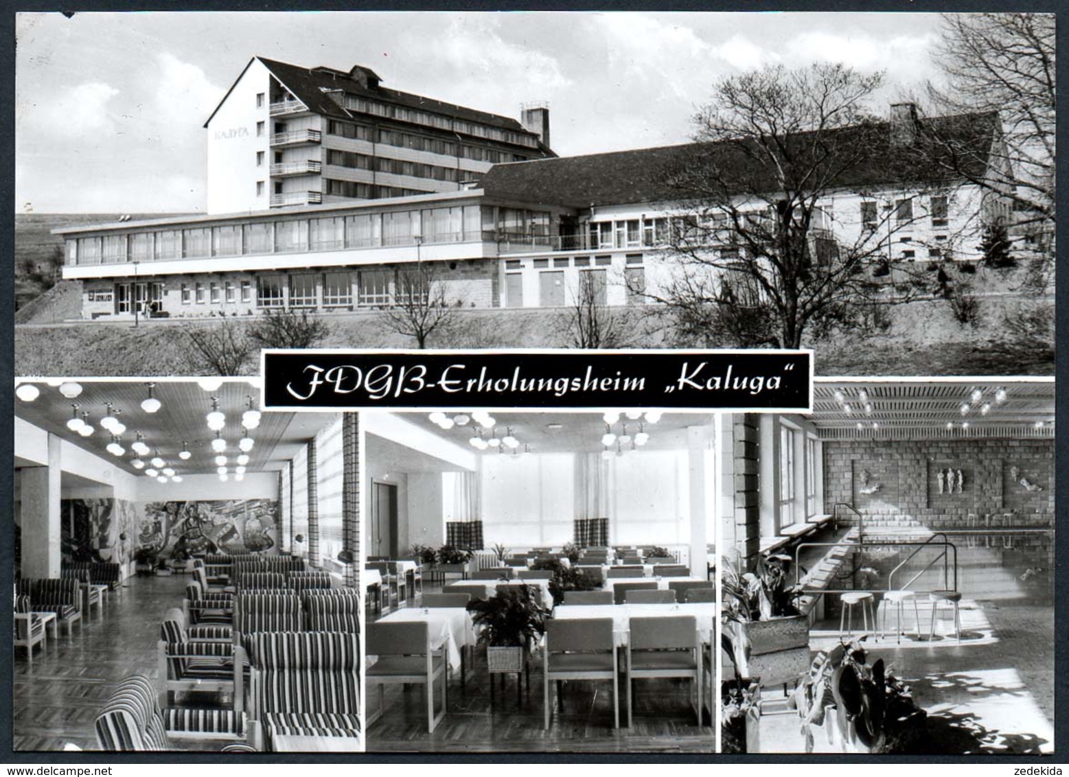 6413 - Schnett - FDGB Erholungsheim Kaluga - Verlag Erlbach - Masserberg