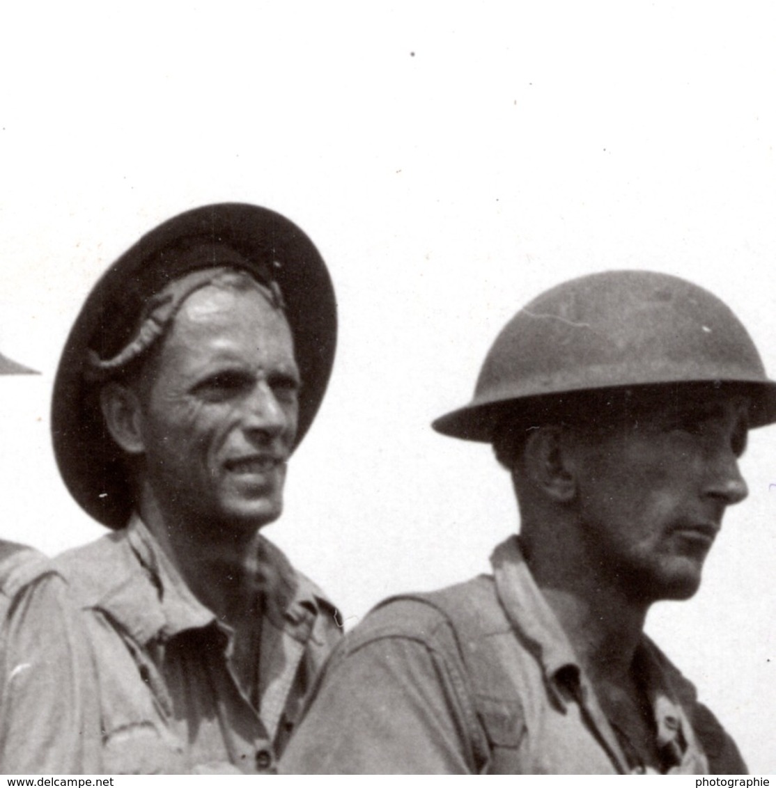 Philippines WWII Ile De Mindoro Troupes Australiennes RAAF Ancienne Photo De Presse 1944 - War, Military