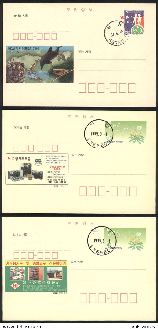 KOREA: 6 Modern Postal Cards With Interesting Illustrations, Very Thematic! - Korea (...-1945)