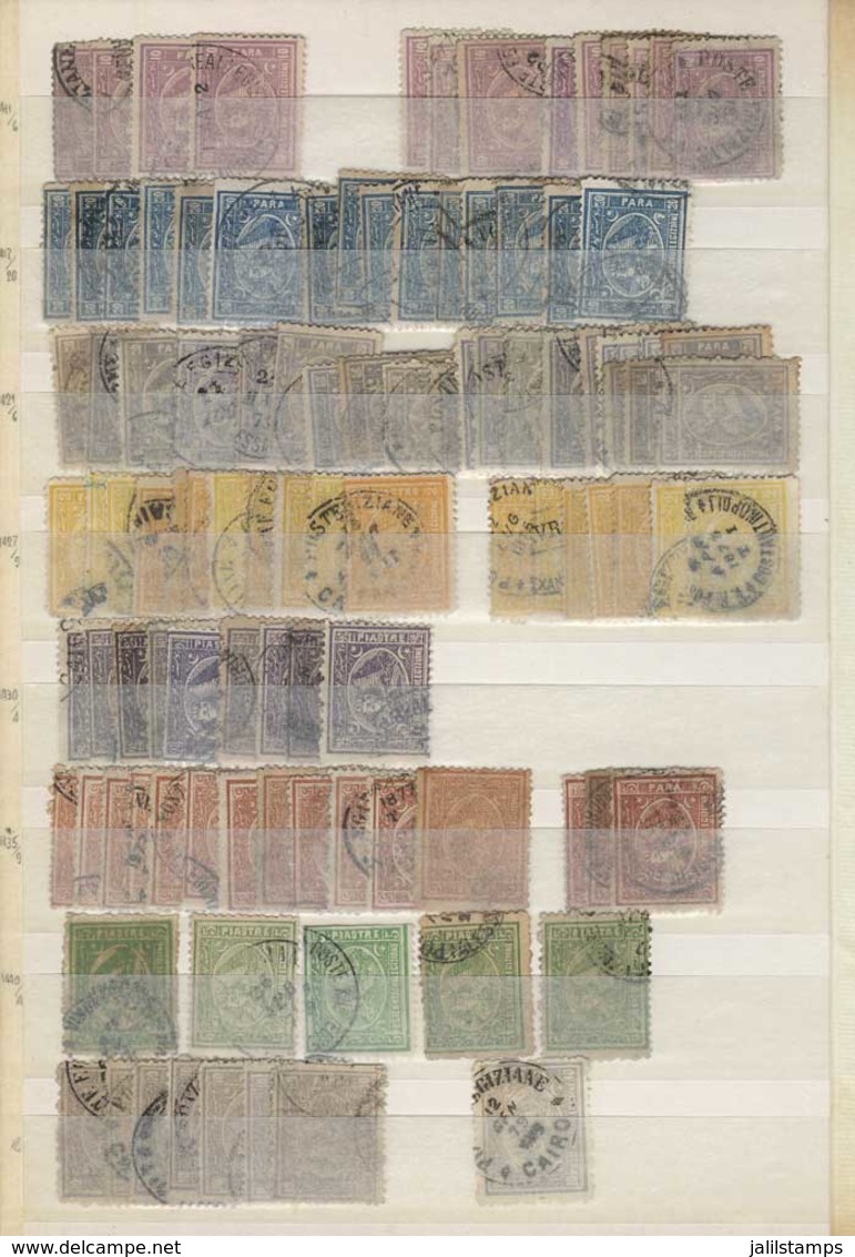 EGYPT: Stockbook With Stamps And Sets Of All Times, Mint And Used, Very Fine General Quality. Scott Catalog Value US$4,0 - Sonstige & Ohne Zuordnung