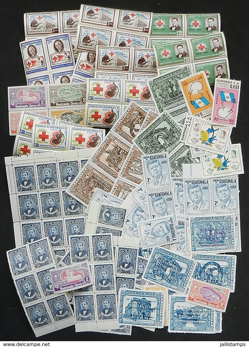 GUATEMALA: Lof Of VERY THEMATIC Sets And Stamps, Most Mint Never Hinged, Excellent Qualtiy, Yvert Catalog Value Euros 28 - Guatemala