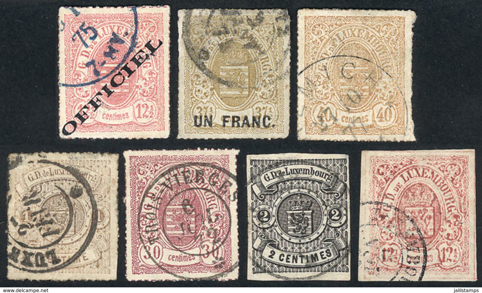 LUXEMBOURG: Lot Of Old Stamps, Very Fine General Quality, Scott Catalog Value US$1,700+, Good Opportunity! - Altri & Non Classificati