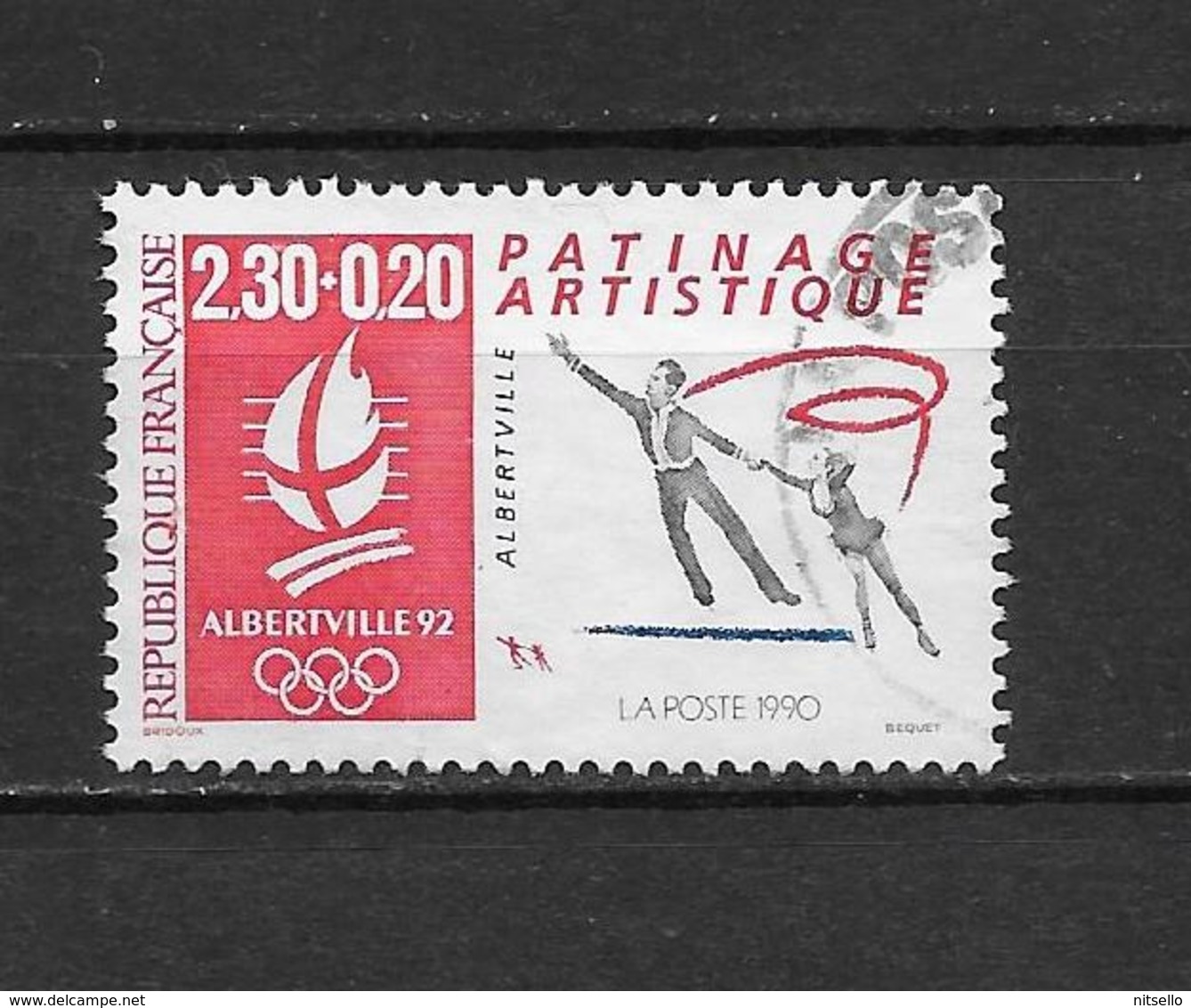 LOTE 1822  ///  FRANCIA 1990 - Usados