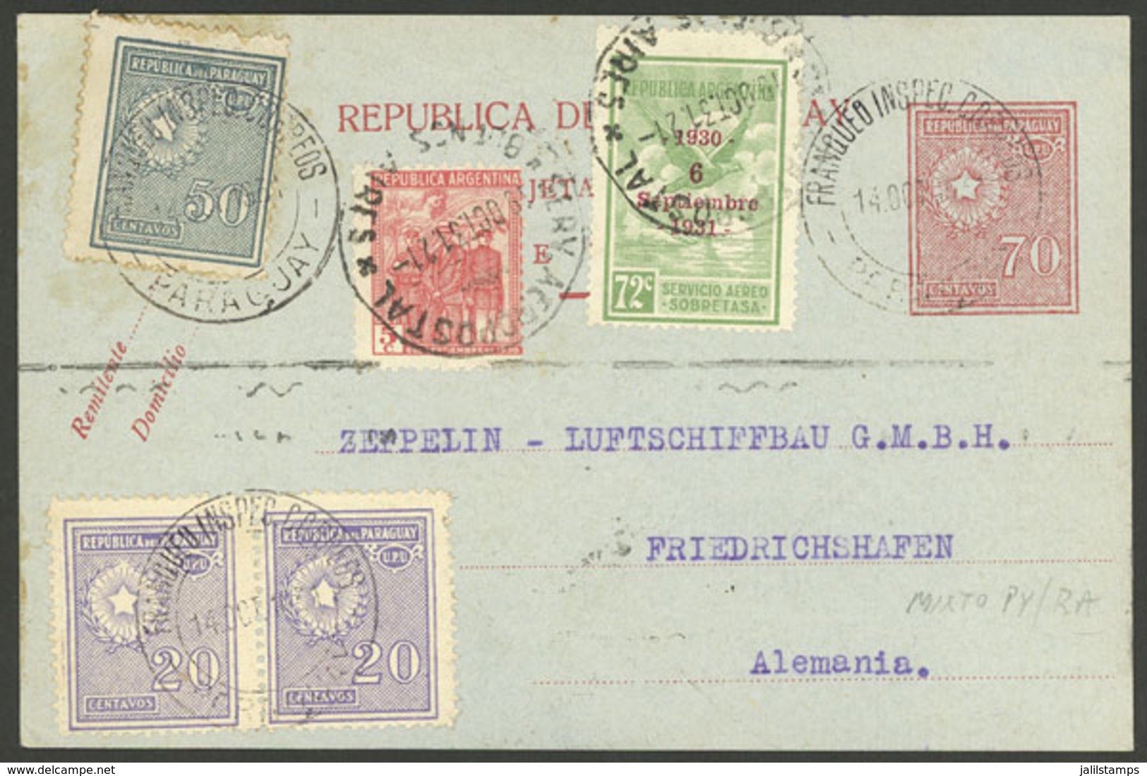 PARAGUAY: Lot Of 36 Used Covers, Cards, Covers With Special Postmarks, Etc Etc, The General Quality Is Fine To VF, Very  - Paraguay