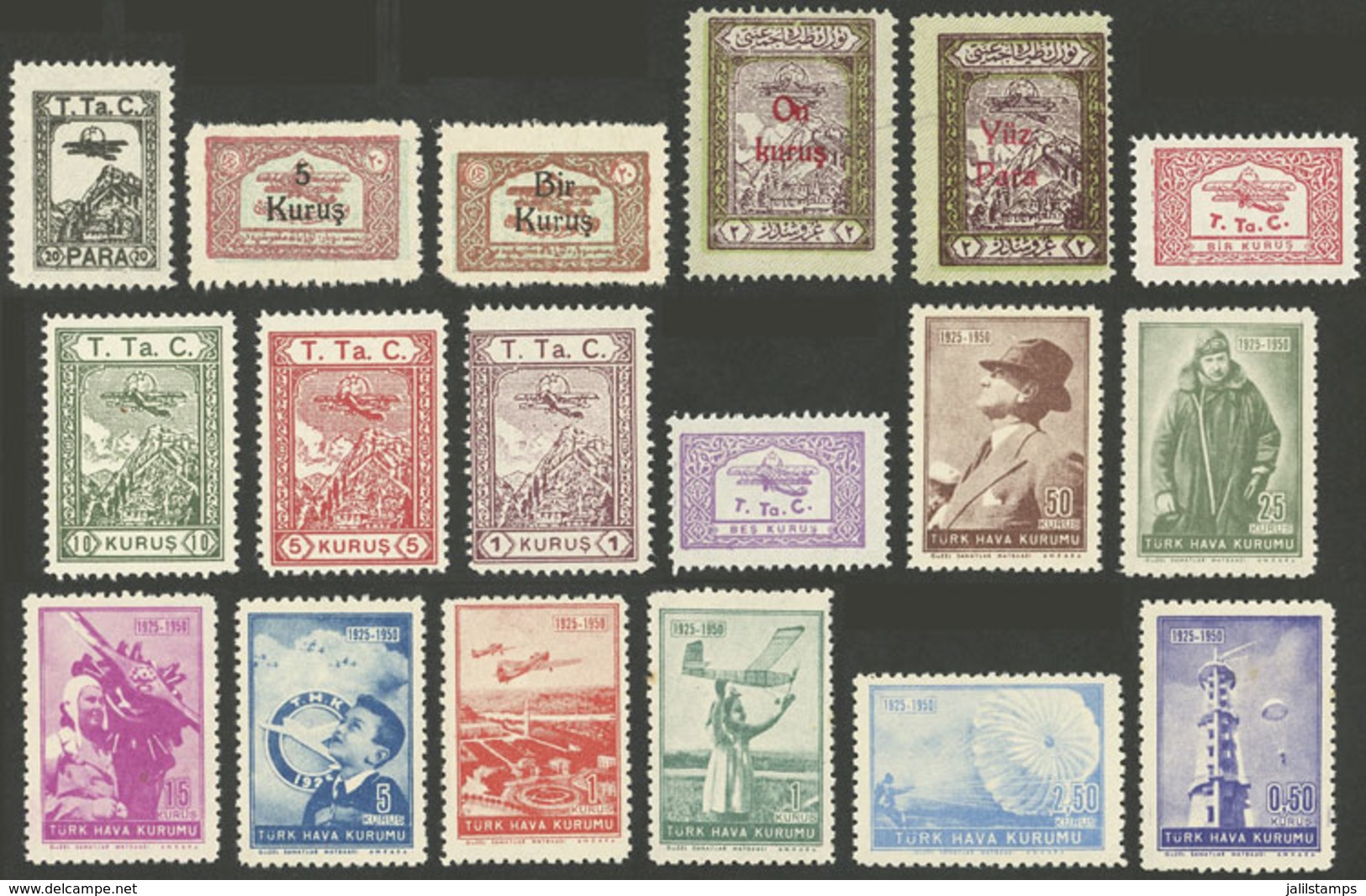 TURKEY: Interesting Lot Of Stamps, Local Or Private Issues?, In General Of Excellent Quality! - Other & Unclassified