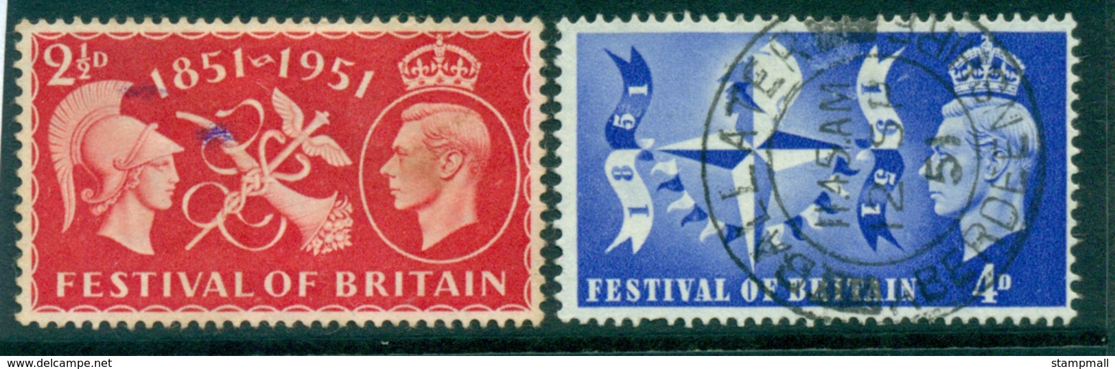 GB 1951 Festival Of Britain FU Lot32768 - Sin Clasificación