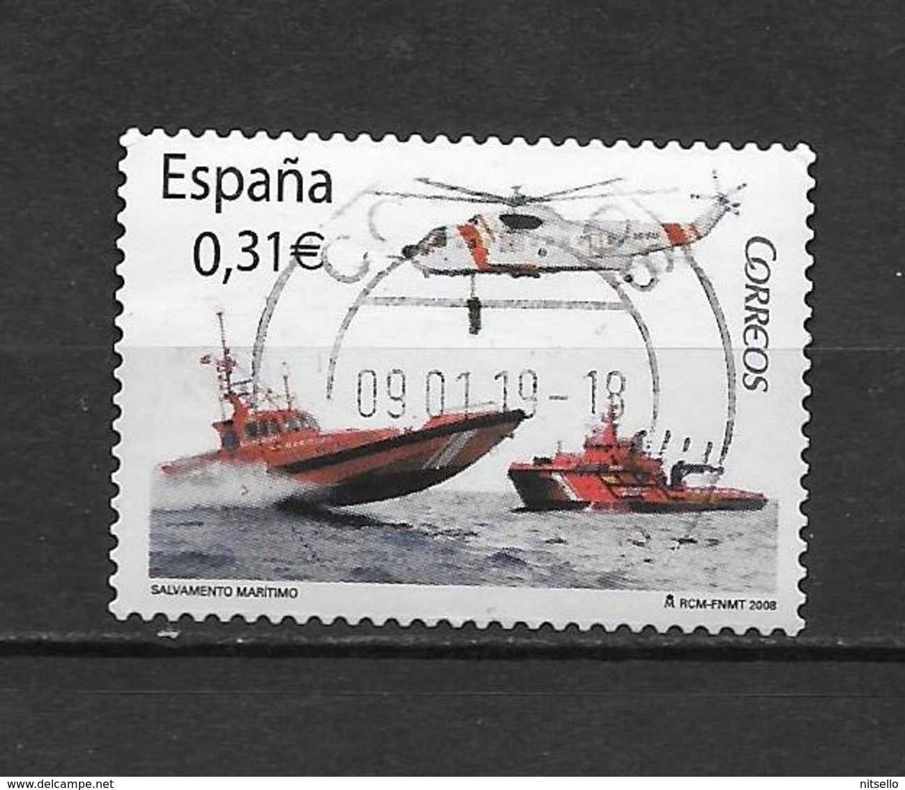 LOTE 1822  ///  ESPAÑA AÑO 2008 - Used Stamps