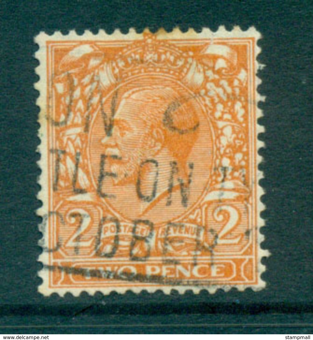 GB 1924 KGV 2d Deep Orange FU Lot66755 - Non Classés