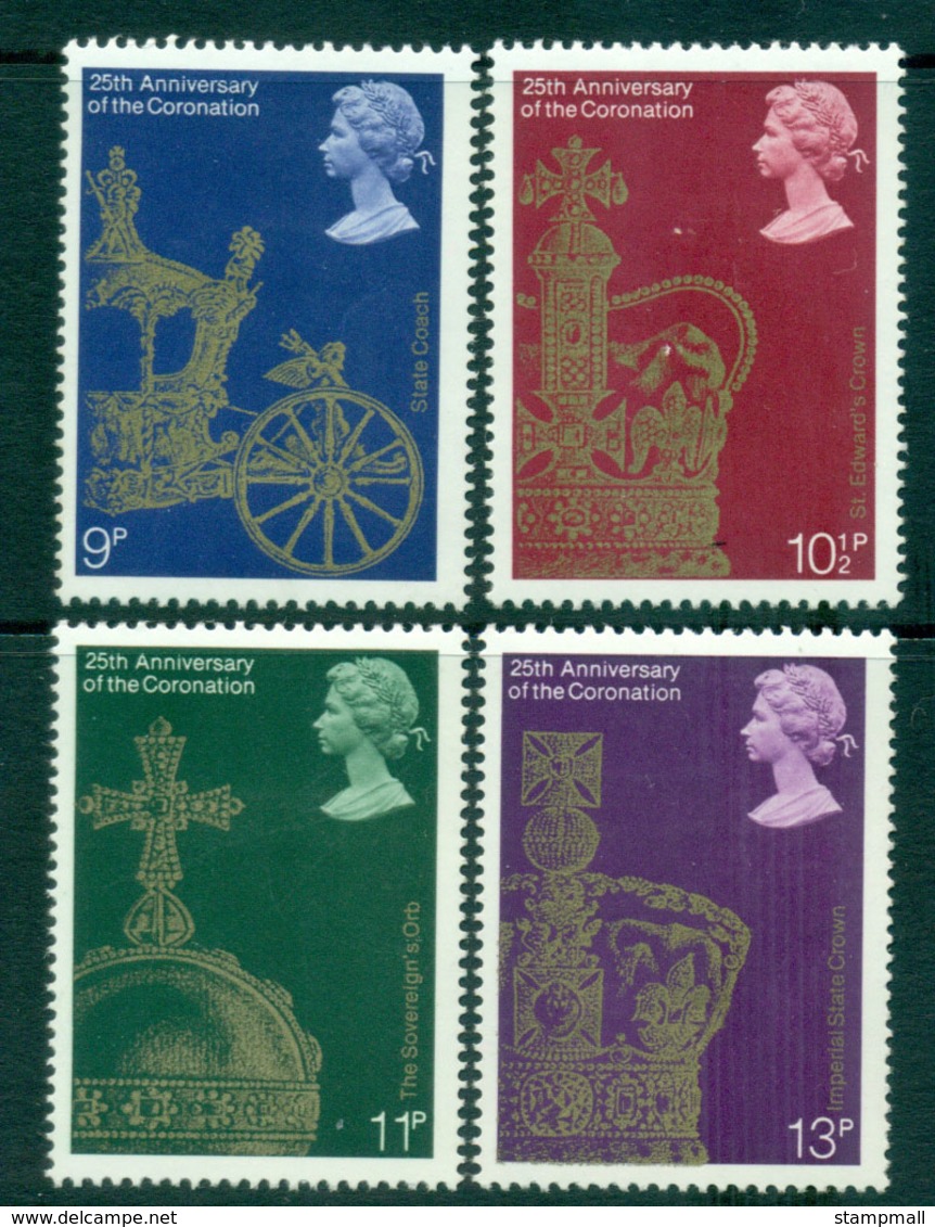 GB 1978 Coronation Anniv. MLH Lot53265 - Non Classés