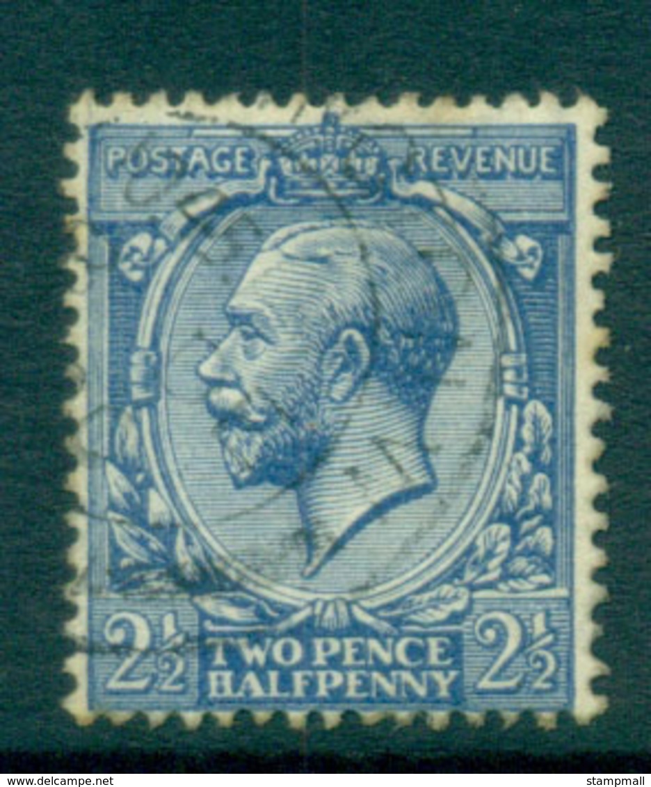 GB 1912-13 KGV 2 1/2d Ultramarine FU Lot66738 - Zonder Classificatie