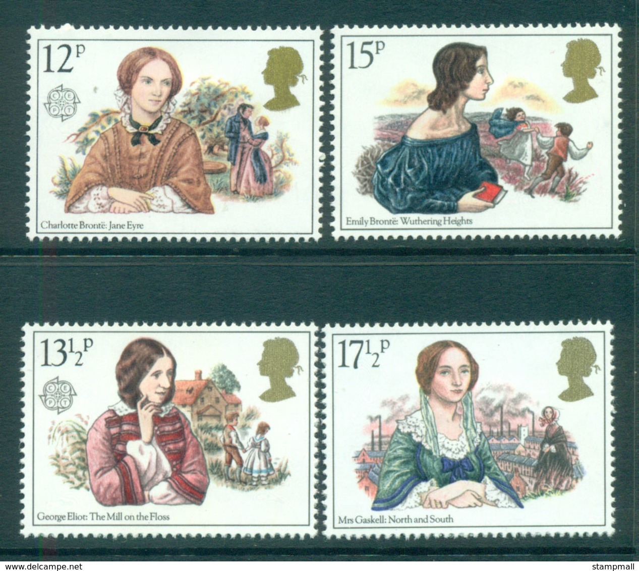 GB 1980 British Novelists MLH Lot53291 - Ohne Zuordnung