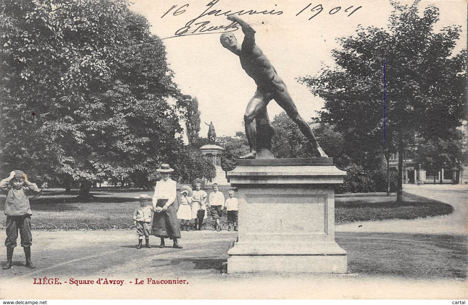 LIEGE - Square D'Avroy - Le Fauconnier - Liege