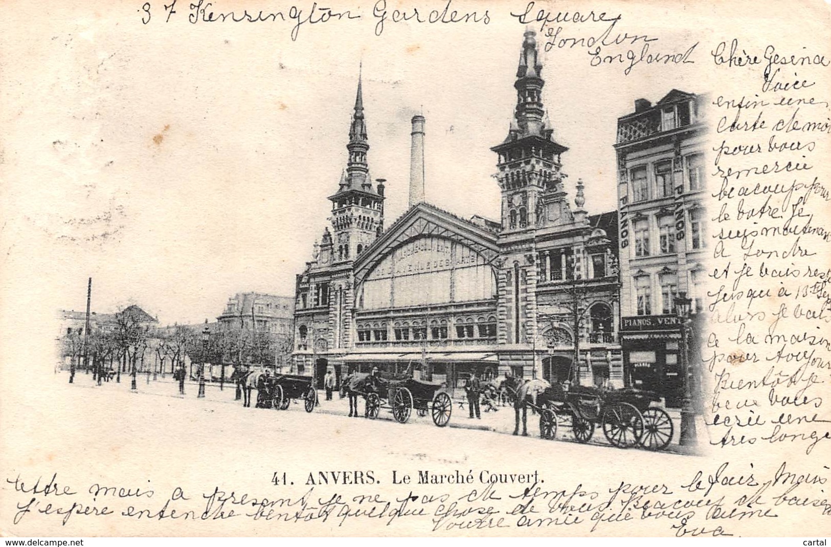 ANVERS - Le Marché Couvert - Antwerpen