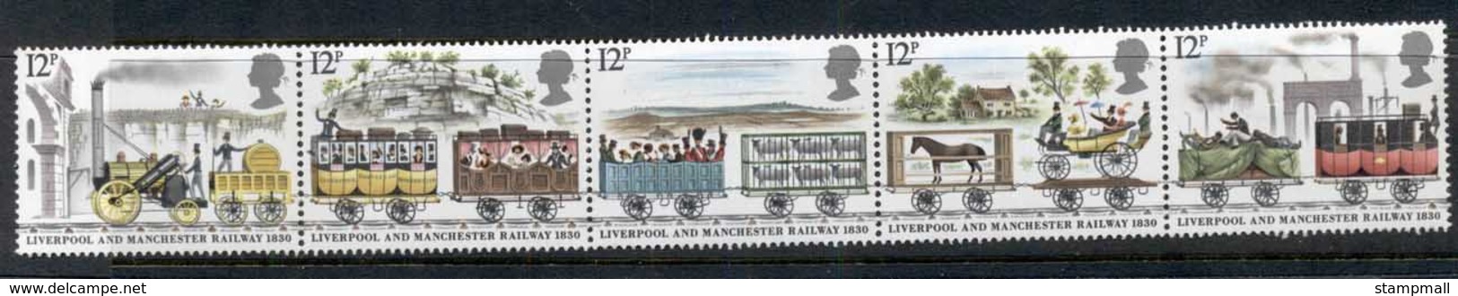 GB 1980 Liverpool & Manchester Railway MUH - Unclassified