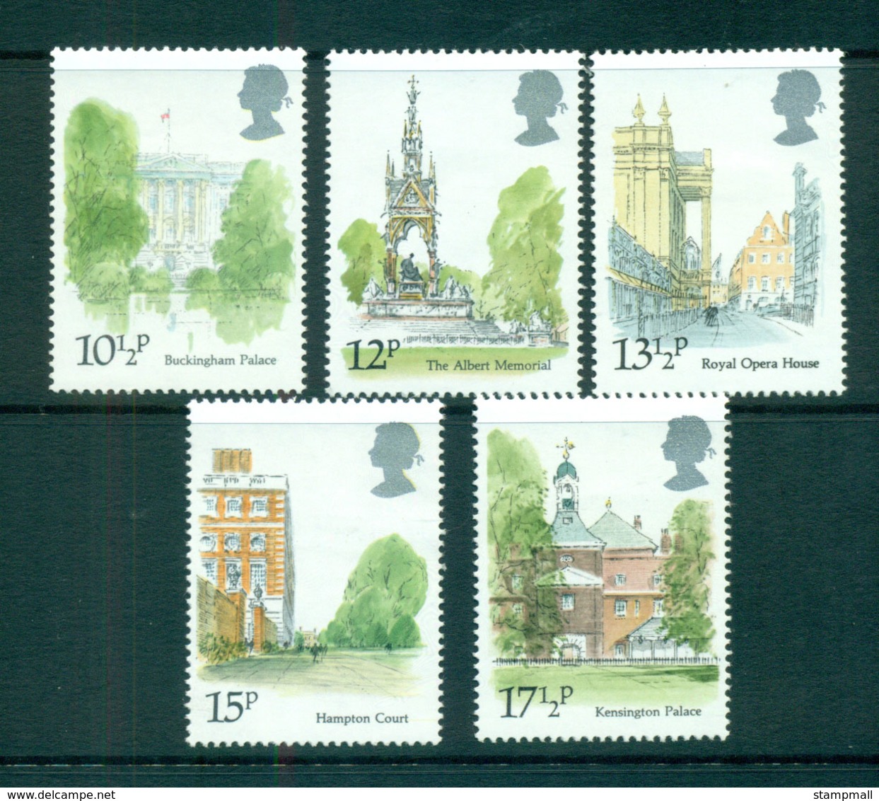 GB 1980 British Palaces MLH Lot53289 - Zonder Classificatie