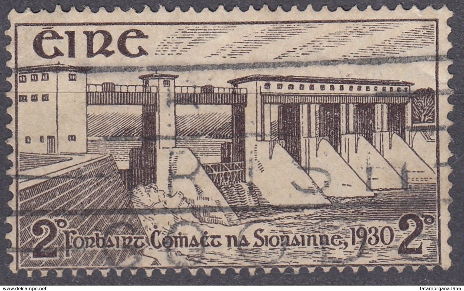 IRLANDA - IRLANDE - EIRE - 1930 - Yvert 58 Obliterato. - Used Stamps
