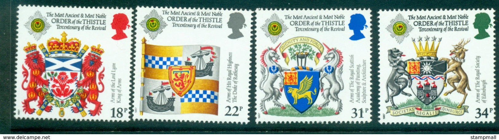 GB 1987 Coats Of Arms MUH Lot32950 - Ohne Zuordnung