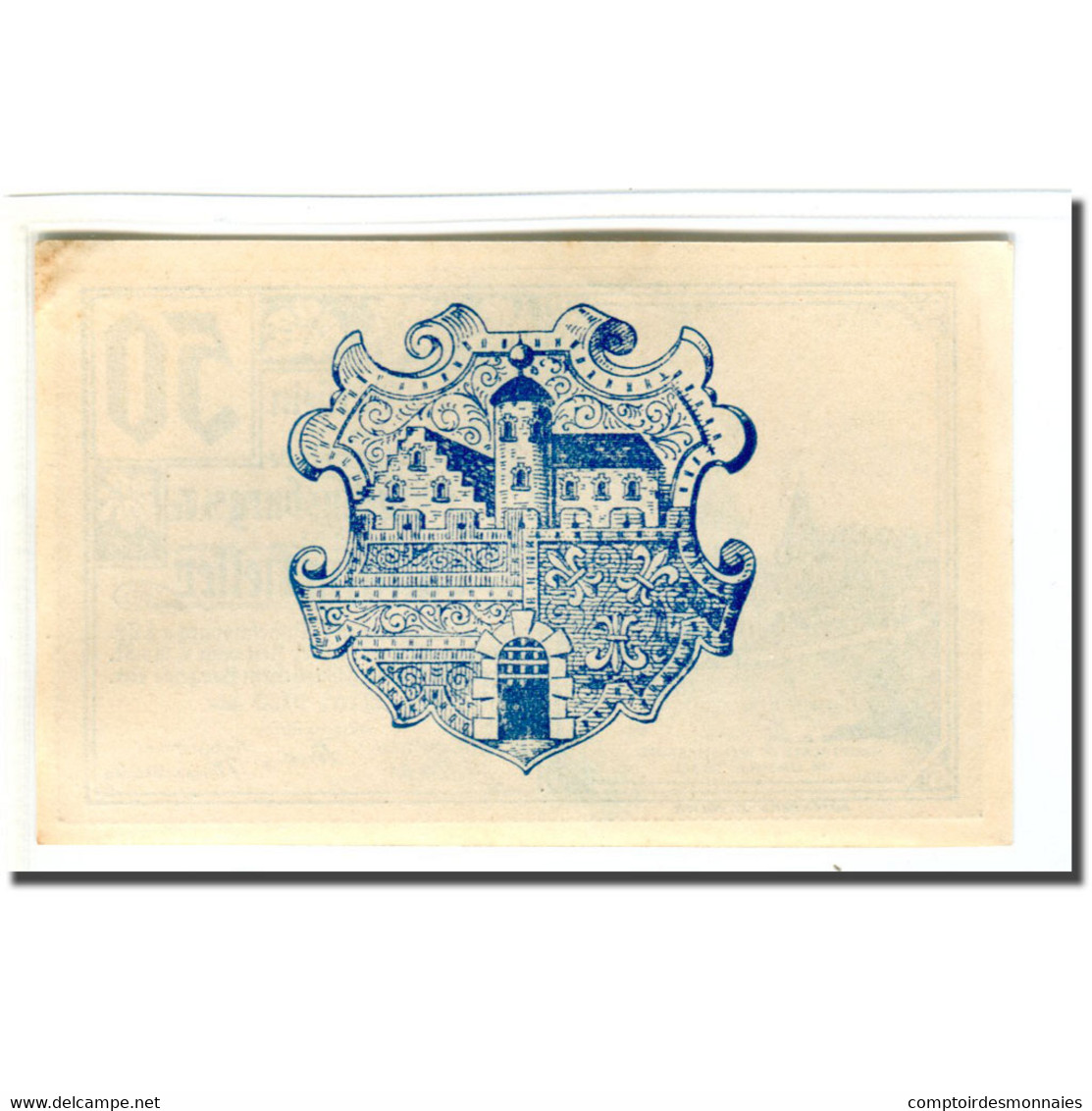 Billet, Autriche, Wilhelmsburg N.Ö. Marktgemeinde, 50 Heller, Blason 2, 1920 - Oesterreich