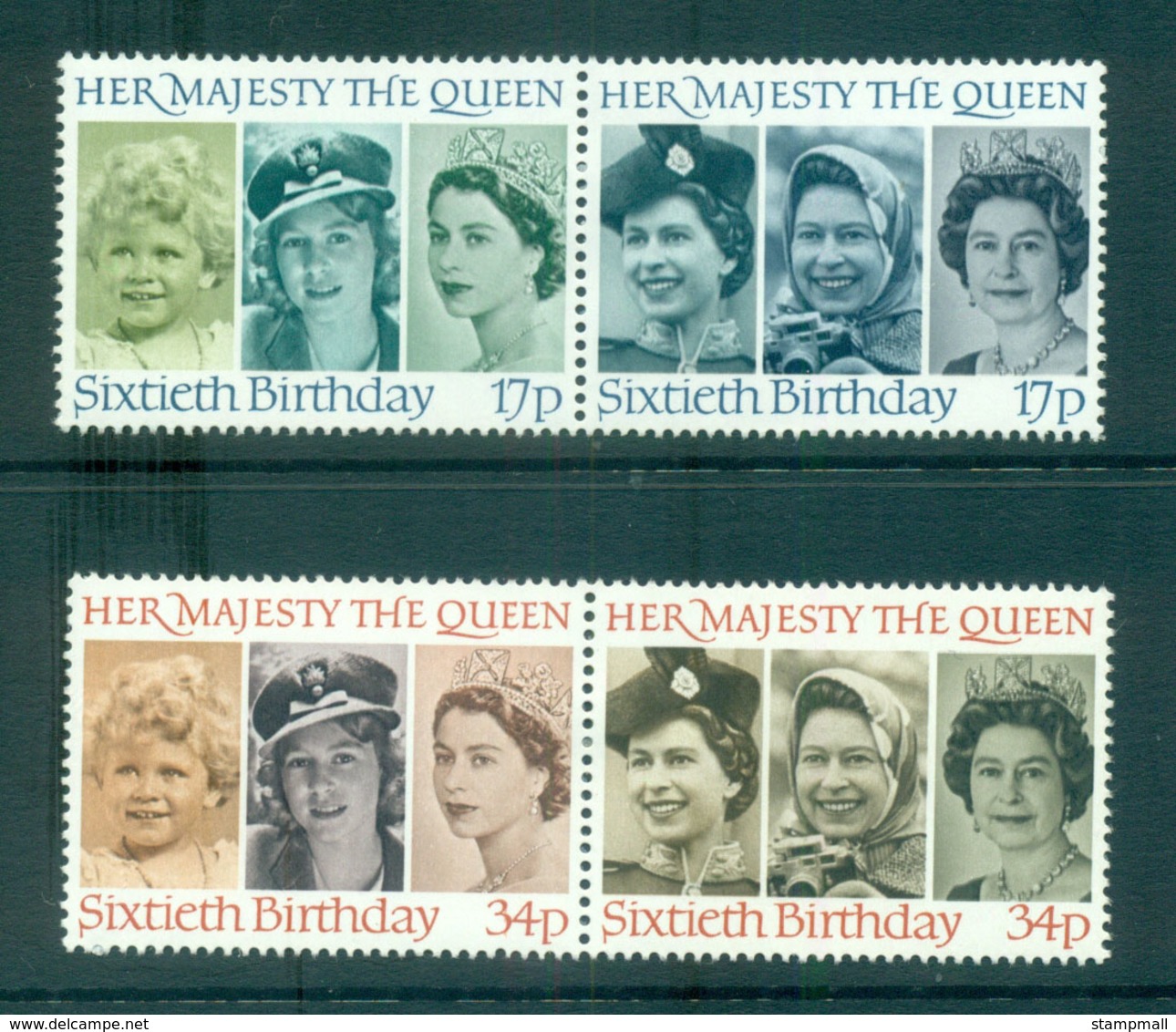 GB 1986 Queen's 60th Birthday Lot53369 - Sin Clasificación