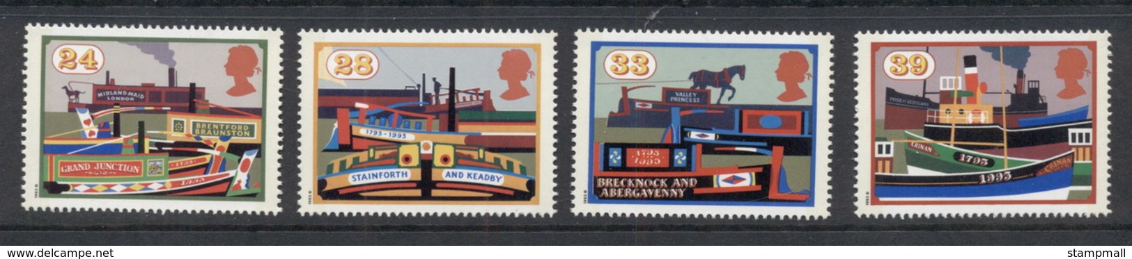 GB 1993 British Canals MUH - Non Classificati