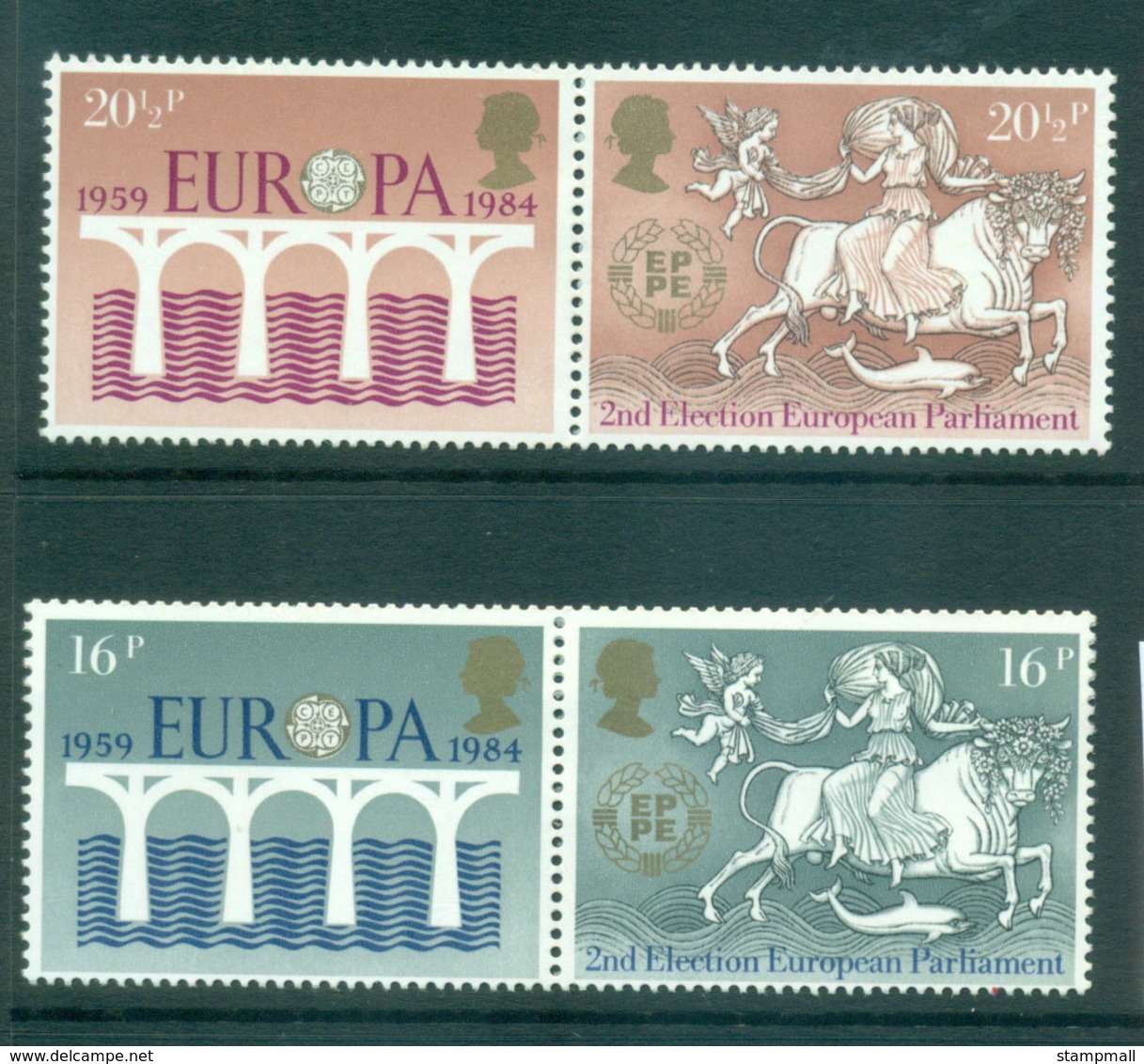 GB 1984 Europa, European Parliament MLH Lot53347 - Ohne Zuordnung