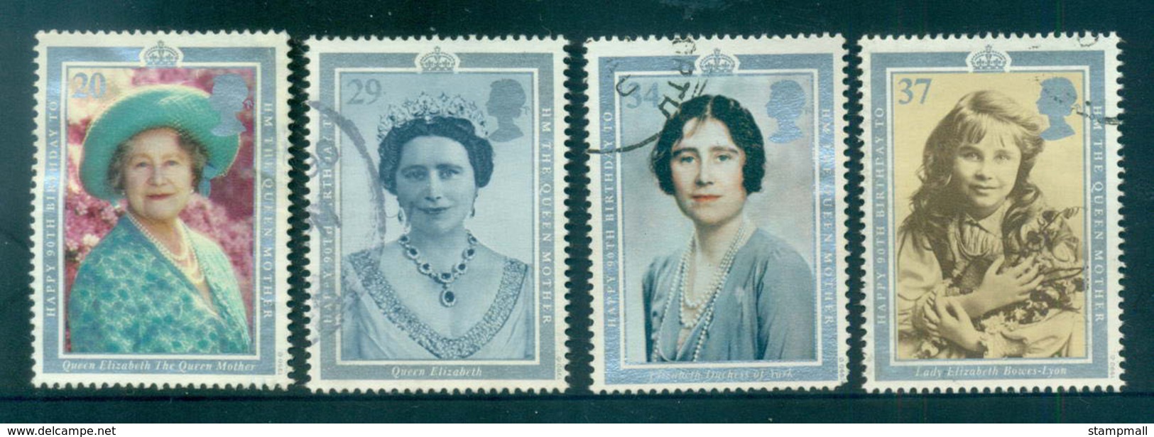 GB 1990 Queen Mother 90th Birthday FU Lot53443 - Unclassified