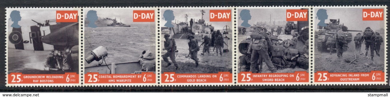 GB 1994 D Day 50th Anniv. MUH - Non Classés