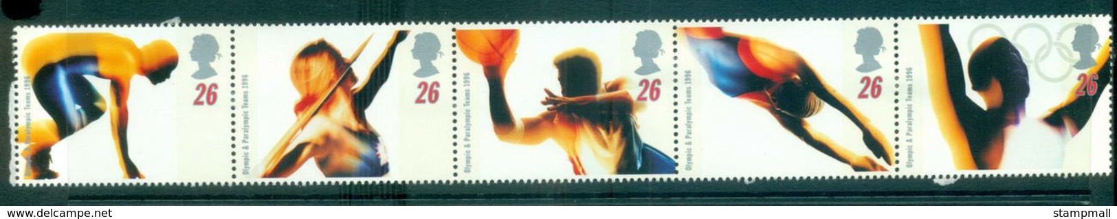 GB 1996 Atlanta Paralympics Str 5 MLH Lot53541 - Sin Clasificación