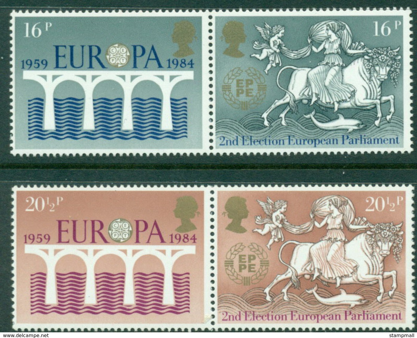 GB 1984 Europa Pairs MUH Lot15751 - Ohne Zuordnung