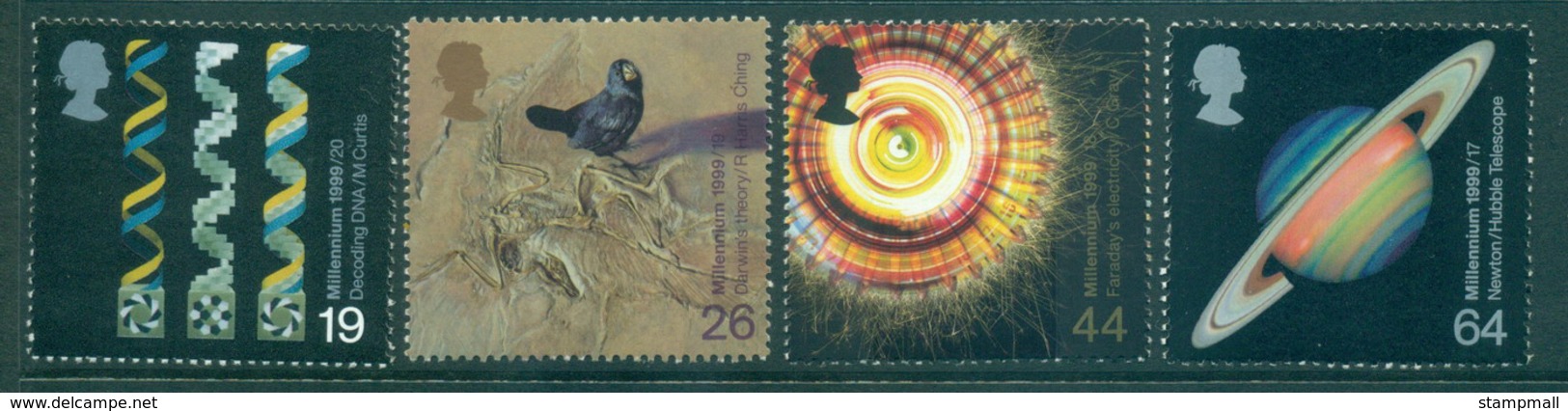 GB 1999 Millenium  Scientists MUH Lot33087 - Ohne Zuordnung