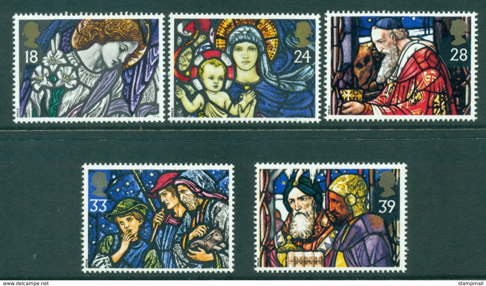 GB 1992 Xmas MUH Lot29379 - Ohne Zuordnung