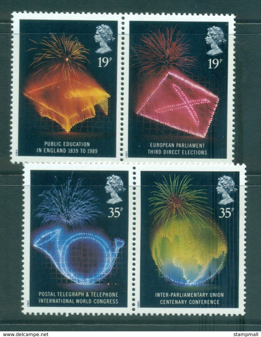 GB 1989 Fireworks Pairs MUH Lot32970 - Non Classés