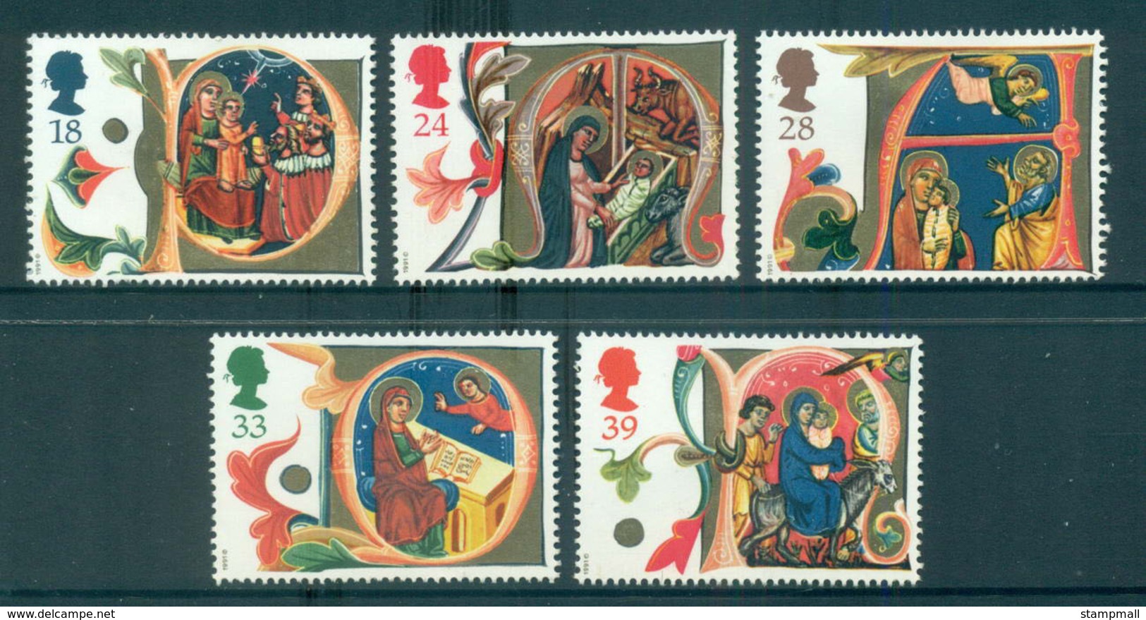 GB 1991 Xmas ML Lot53466 - Ohne Zuordnung