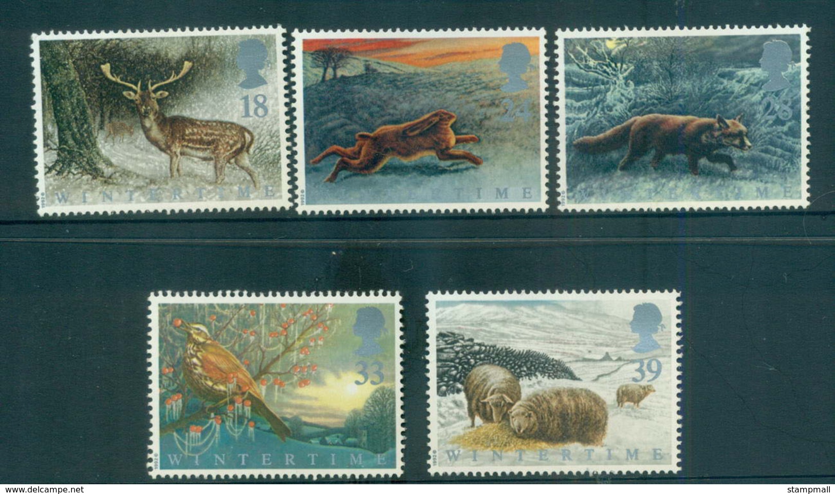 GB 1992 Animals In Winter MLH Lot53468 - Ohne Zuordnung