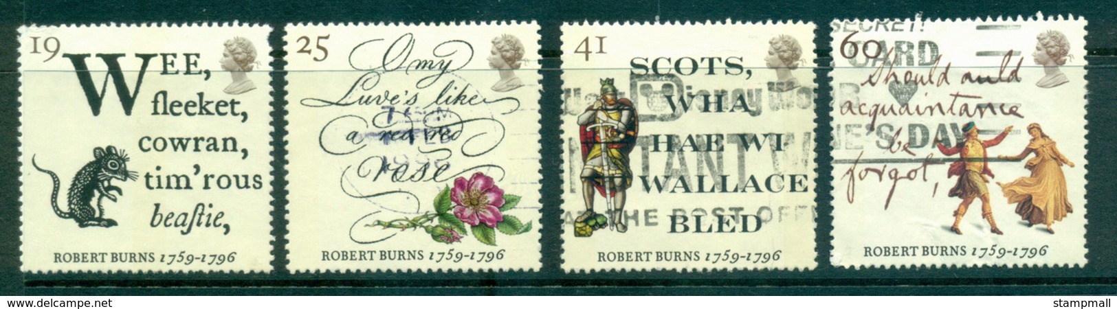 GB 1996 Robert Burns MUH Lot33029 - Ohne Zuordnung