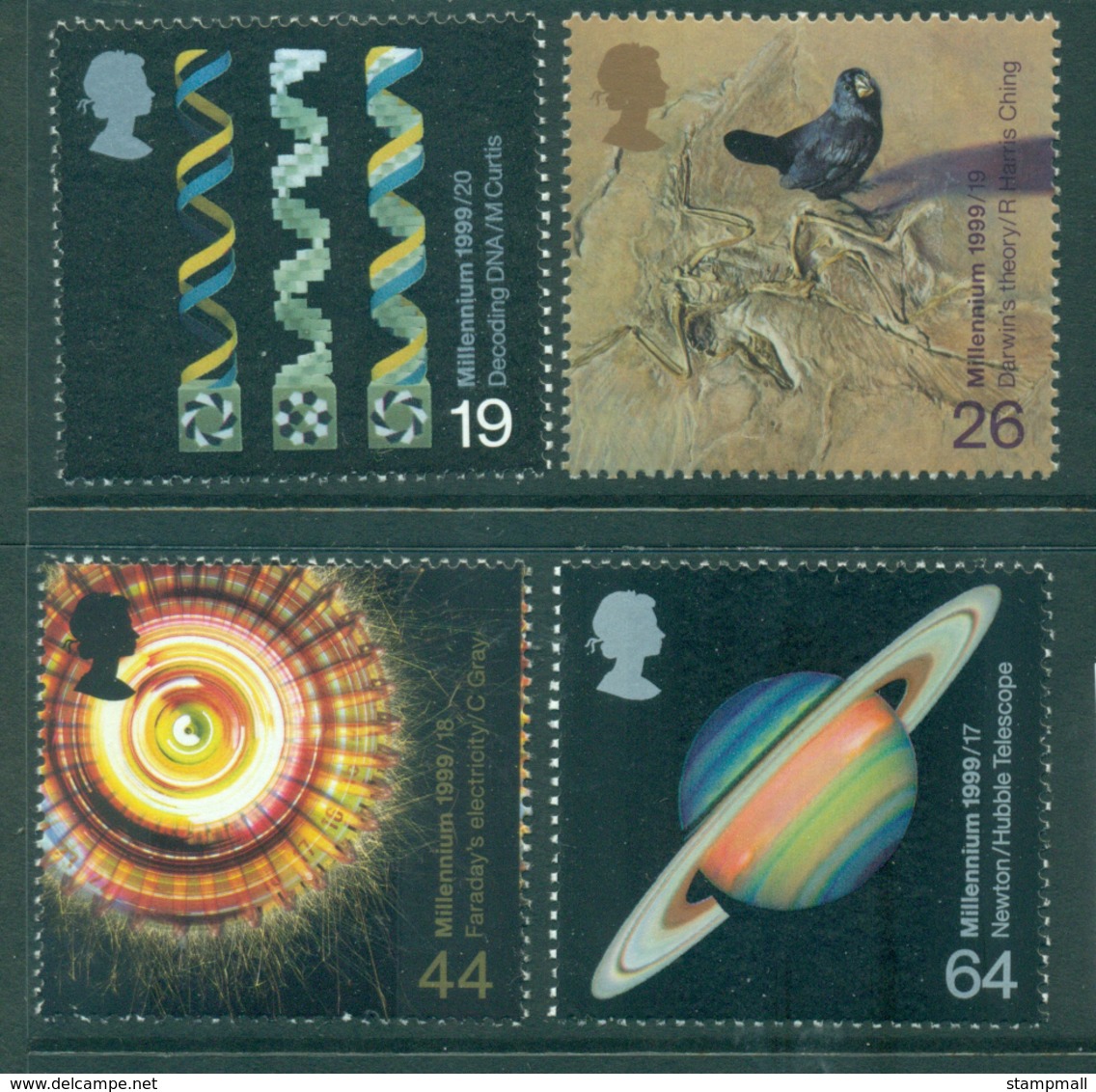 GB 1999 Millenium Scientists MUH Lot29423 - Unclassified