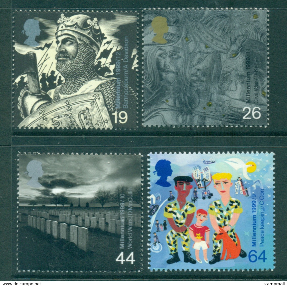 GB 1999 Millenium Soldiers MUH Lot29425 - Zonder Classificatie