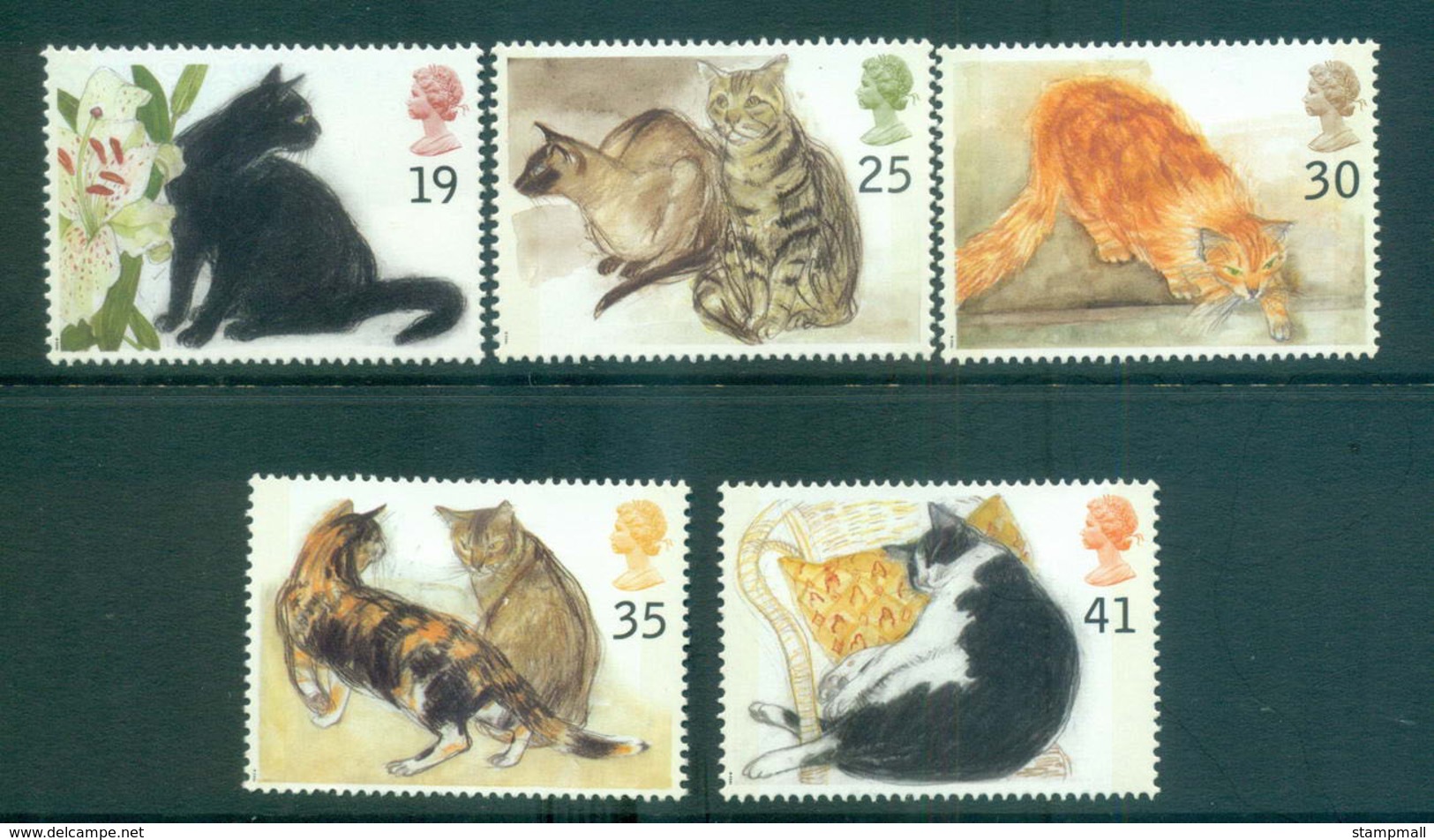 GB 1995 Cats MLH Lot53520 - Zonder Classificatie